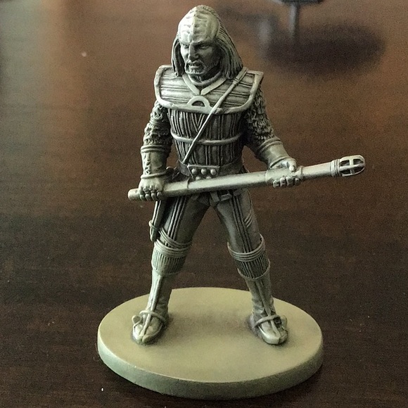 Star Trek: The Next Generation Klingon Pewter Character - Picture 2 of 5